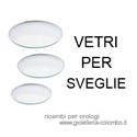 Ricambi per orologi da polso - vetri per sveglie
